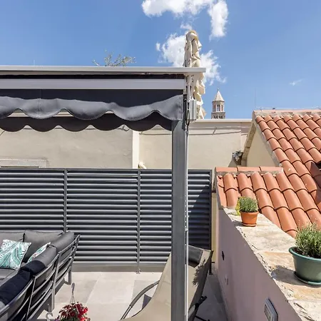 Main Square Duplex With Rooftop Terrace 公寓 斯普利特